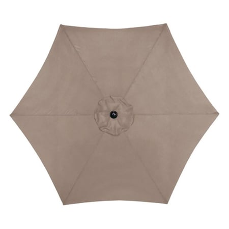 Gan Eden UM90G310BD-04 9 ft. Market Umbrella  Taupe GA2512376